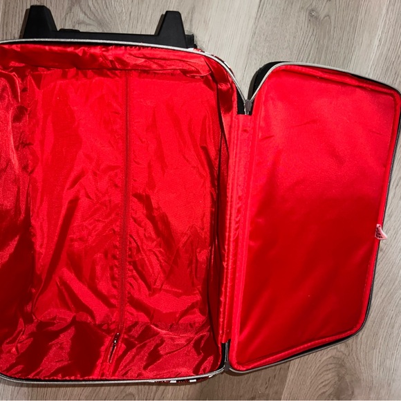 Authentic Disney Parks Minnie Mouse Small Soft Rolling Kid Suitcase - Picture 5 of 8